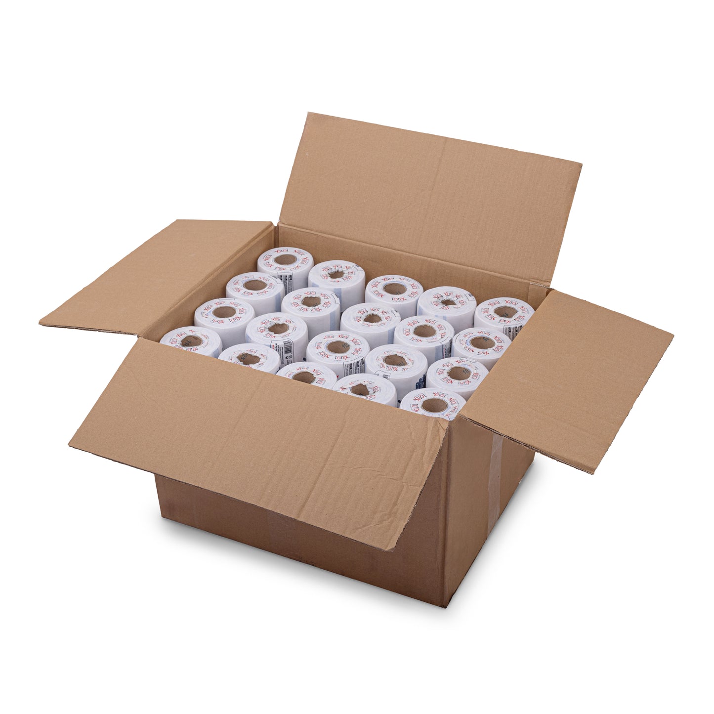 Totex Professional Neck Strips – Premium Cellulose with Full-Glue Hold (5 Rolls / 500 Strips)